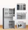 Stainless steel waterproof laboratory cabinet bathroom hospital medical cabinet metal steel cabinet 