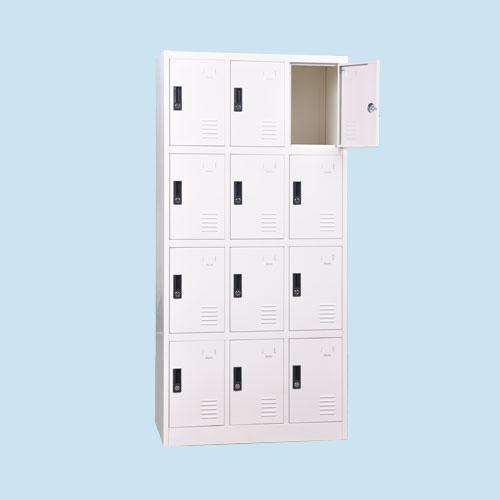steel 12 doors locker