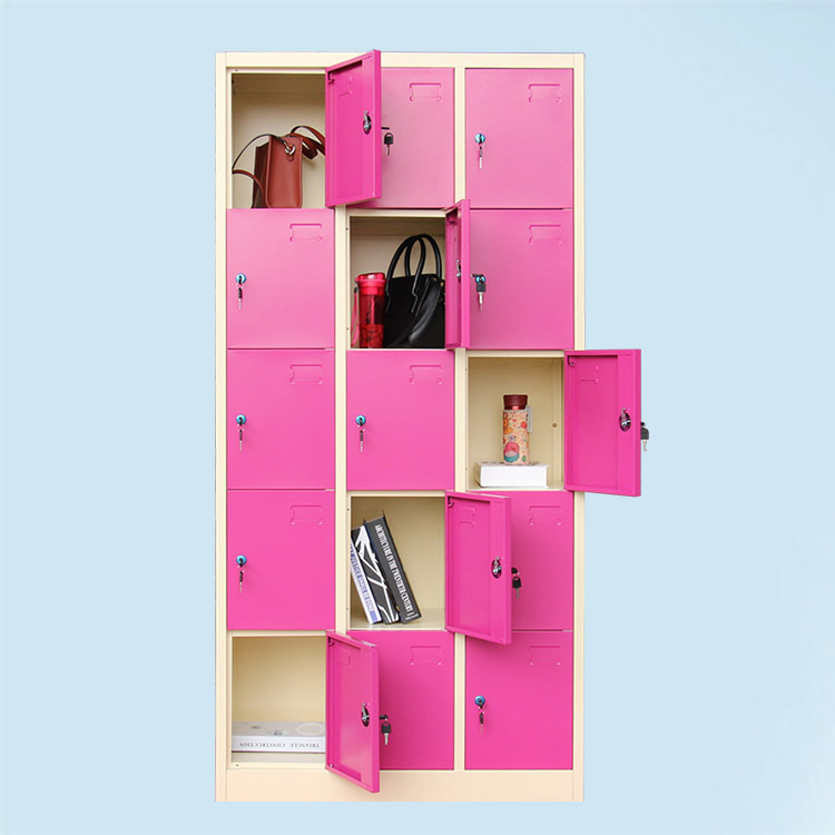 Steel 15 door locker