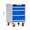 China supplier movable metal tool roller cabinet custom 5 metal drawers metal workshop tool cabinet with tools