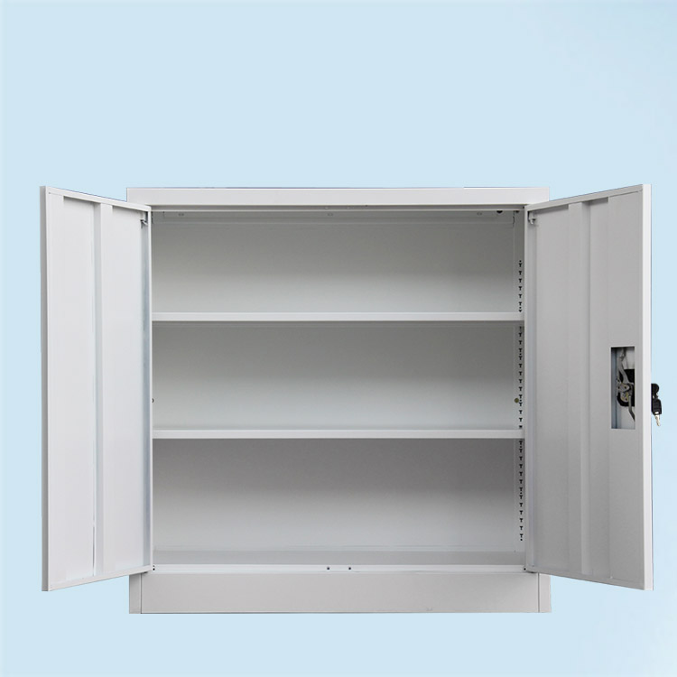 Short metal filing cabinet