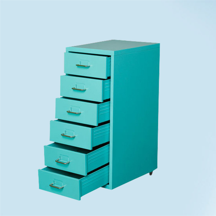 metal 6 drawer storage cabinet