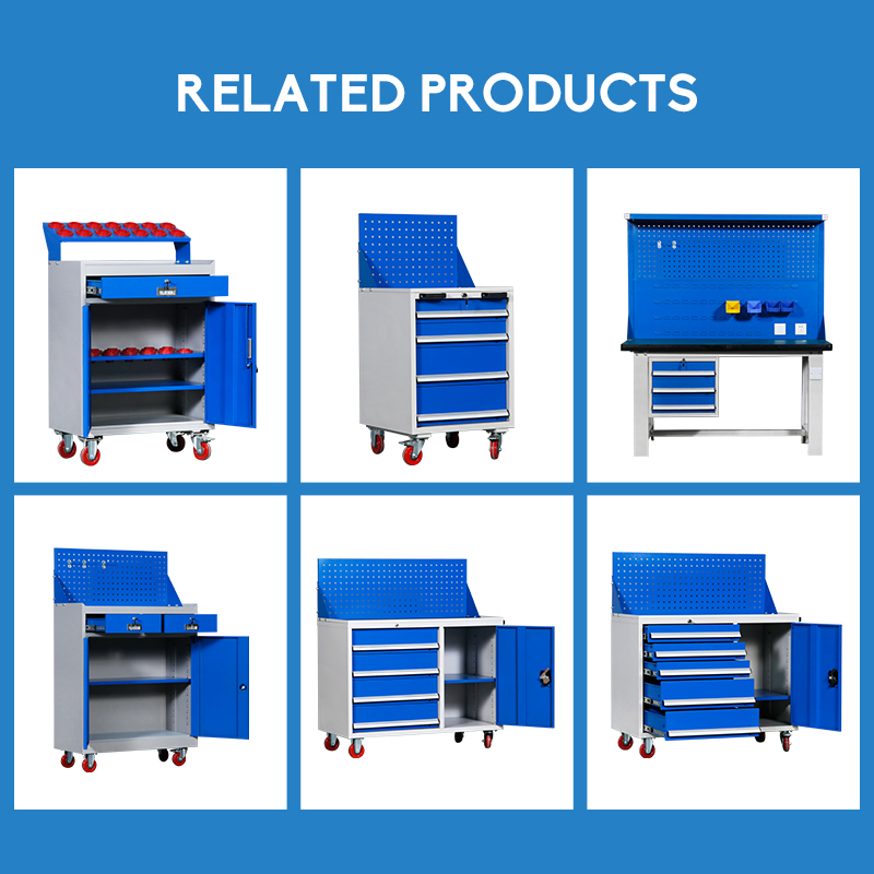 Workshop garage tool storage cabinets metal professional mobile tool set trolley cabinet