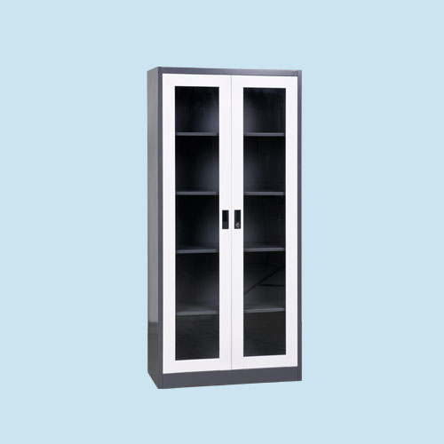 swing glass door cabinet
