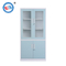 Filing cabinet with glass door
